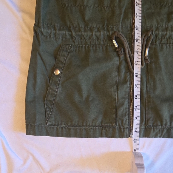 Old Navy Olive Green Utility Jacket - Picture 5 of 9